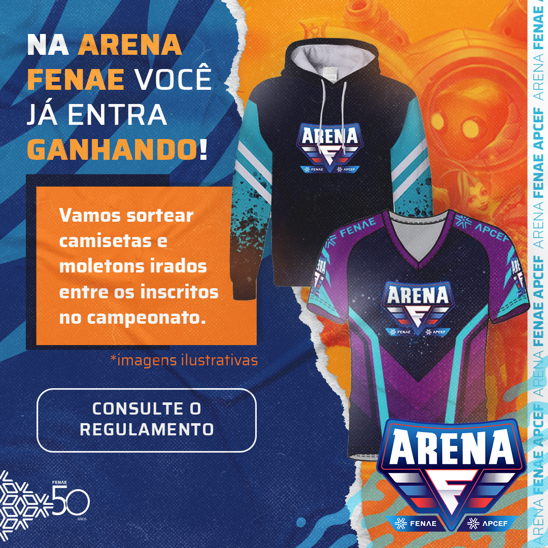 Arena Fenae/Apcef disponibiliza jogos clássicos on-line para associados